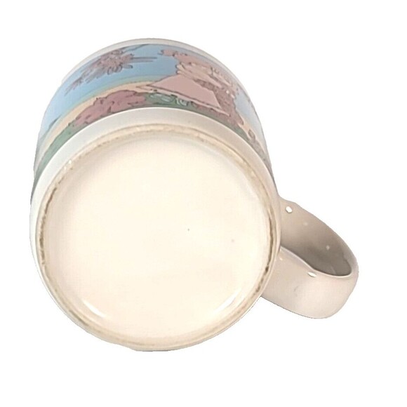 Diana Hansen-Young Hawaii Mug 1992 The Hug Vintage Childhood friendship Mug Art - Picture 8 of 9